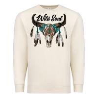 Sandshell wild soul boho skull Premium Sweatshirt - RanaPortraitStore