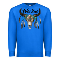 True Royal wild soul boho skull Premium Sweatshirt - RanaPortraitStore