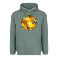 Sage christmas softball Heavyweight Hoodie - Zillion Design Studio