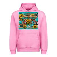 Fuchsia Pink world's best mom sunflower leopard cowhide Urban Hoodie - Artiststas