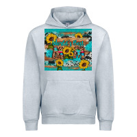 Heather Grey world's best mom sunflower leopard cowhide Urban Hoodie - Artiststas