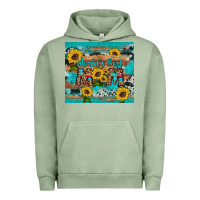 Pigment Oil Green world's best mom sunflower leopard cowhide Urban Hoodie - Artiststas