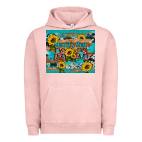 Pigment Salmon world's best mom sunflower leopard cowhide Urban Hoodie - Artiststas