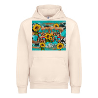 Sandshell world's best mom sunflower leopard cowhide Urban Hoodie - Artiststas