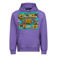 Tulip world's best mom sunflower leopard cowhide Urban Hoodie - Artiststas