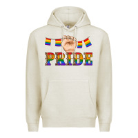 Oatmeal Heather pride lgbtq Premium Hoodie - Artiststas
