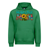 Emerald world's best mom sunflower Urban Hoodie - Artiststas