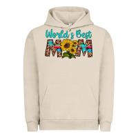 Pigment French Oak world's best mom sunflower Urban Hoodie - Artiststas