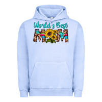 Pigment Grape Ice world's best mom sunflower Urban Hoodie - Artiststas