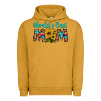 Pigment Peanut Butter world's best mom sunflower Urban Hoodie - Artiststas