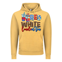 Red White Loaded Tea Vintage Hoodie | Teevron
