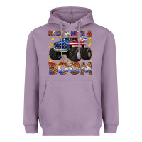 Lavender red white and boom Heavyweight Hoodie - texasbilliewilder