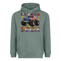 Sage red white and boom Heavyweight Hoodie - texasbilliewilder