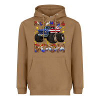 Toasted Coconut red white and boom Heavyweight Hoodie - texasbilliewilder