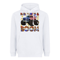 White red white and boom Heavyweight Hoodie - texasbilliewilder