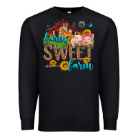 Black farm sweet farm Premium Sweatshirt - Zillion Design Studio