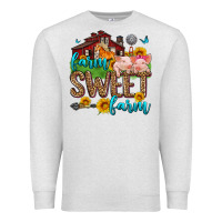 Oatmeal Heather farm sweet farm Premium Sweatshirt - Zillion Design Studio