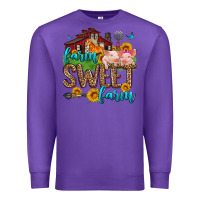 Purple farm sweet farm Premium Sweatshirt - Zillion Design Studio