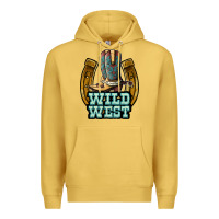 Antique Gold wild west Premium Hoodie - JahusDesignShop