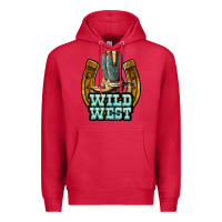 Cardinal wild west Premium Hoodie - JahusDesignShop