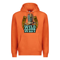 Carrot wild west Premium Hoodie - JahusDesignShop