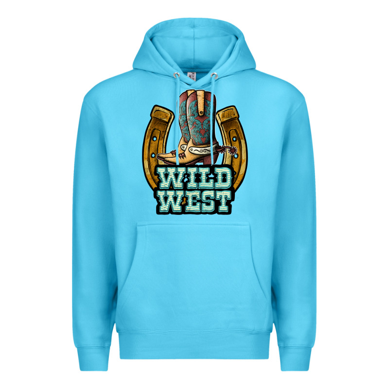 Wild West Premium Hoodie by JahusDesignShop | Teevron