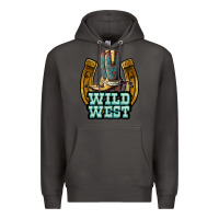 Smoke wild west Premium Hoodie - JahusDesignShop