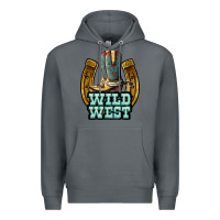 Rock wild west Premium Hoodie - JahusDesignShop