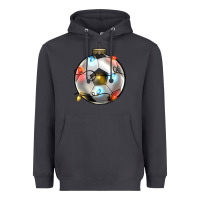 Smoke christmas  soccer Heavyweight Hoodie - Zillion Design Studio