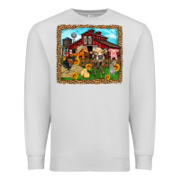 Dove Grey farm life Premium Sweatshirt - Zillion Design Studio