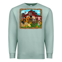 Seafoam farm life Premium Sweatshirt - Zillion Design Studio