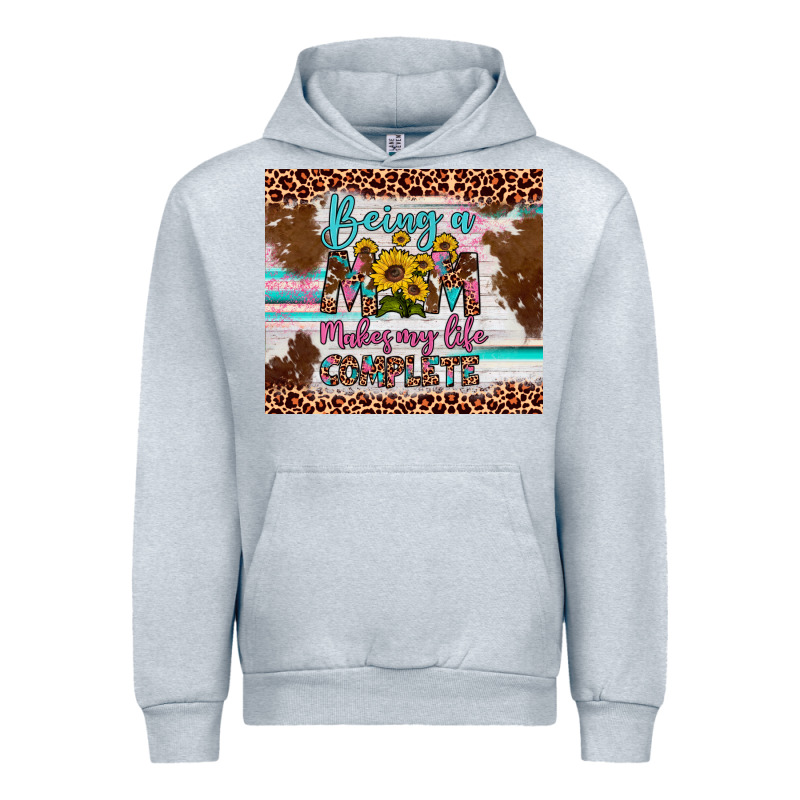 Being A Mom Makes My Life Complete Urban Hoodie by Artiststas | Teevron