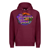 Burgundy autumn vibes Premium Hoodie - JahusDesignShop