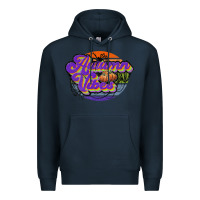 Navy autumn vibes Premium Hoodie - JahusDesignShop