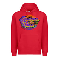 Red autumn vibes Premium Hoodie - JahusDesignShop