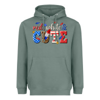 Sage red white and cute billie wilder Heavyweight Hoodie - texasbilliewilder