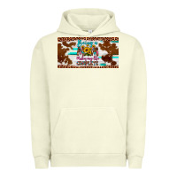 Pigment Pistachio being a mom makes my life complete license plate Urban Hoodie - Artiststas