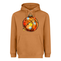 Meerkat christmas baskeball Heavyweight Hoodie - Zillion Design Studio