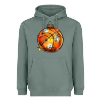 Sage christmas baskeball Heavyweight Hoodie - Zillion Design Studio