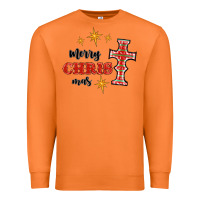 Carrot merry christmas cross Premium Sweatshirt - RanaPortraitStore