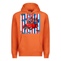 Carrot 4th of july seamless pattern truck Premium Hoodie - BundleAndBundleShop