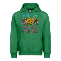 Emerald being a mom makes my life complete Urban Hoodie - Artiststas