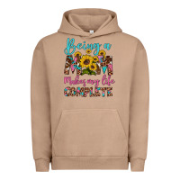 Pigment Burro being a mom makes my life complete Urban Hoodie - Artiststas