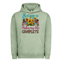 Being A Mom Makes My Life Complete Urban Hoodie | Teevron