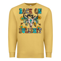 Antique Gold back on my bullshit Premium Sweatshirt - Zillion Design Studio