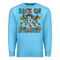 Ocean Blue back on my bullshit Premium Sweatshirt - Zillion Design Studio