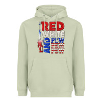 Matcha red white and pew pew pew Heavyweight Hoodie - texasbilliewilder