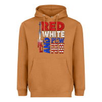 Meerkat red white and pew pew pew Heavyweight Hoodie - texasbilliewilder