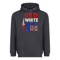 Smoke red white and pew pew pew Heavyweight Hoodie - texasbilliewilder