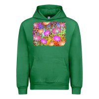 Emerald colourful pumpkin background Urban Hoodie - AdoDesignShop